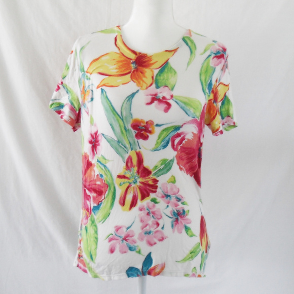 Ralph Lauren Floral T-Shirt - Picture 3 of 8